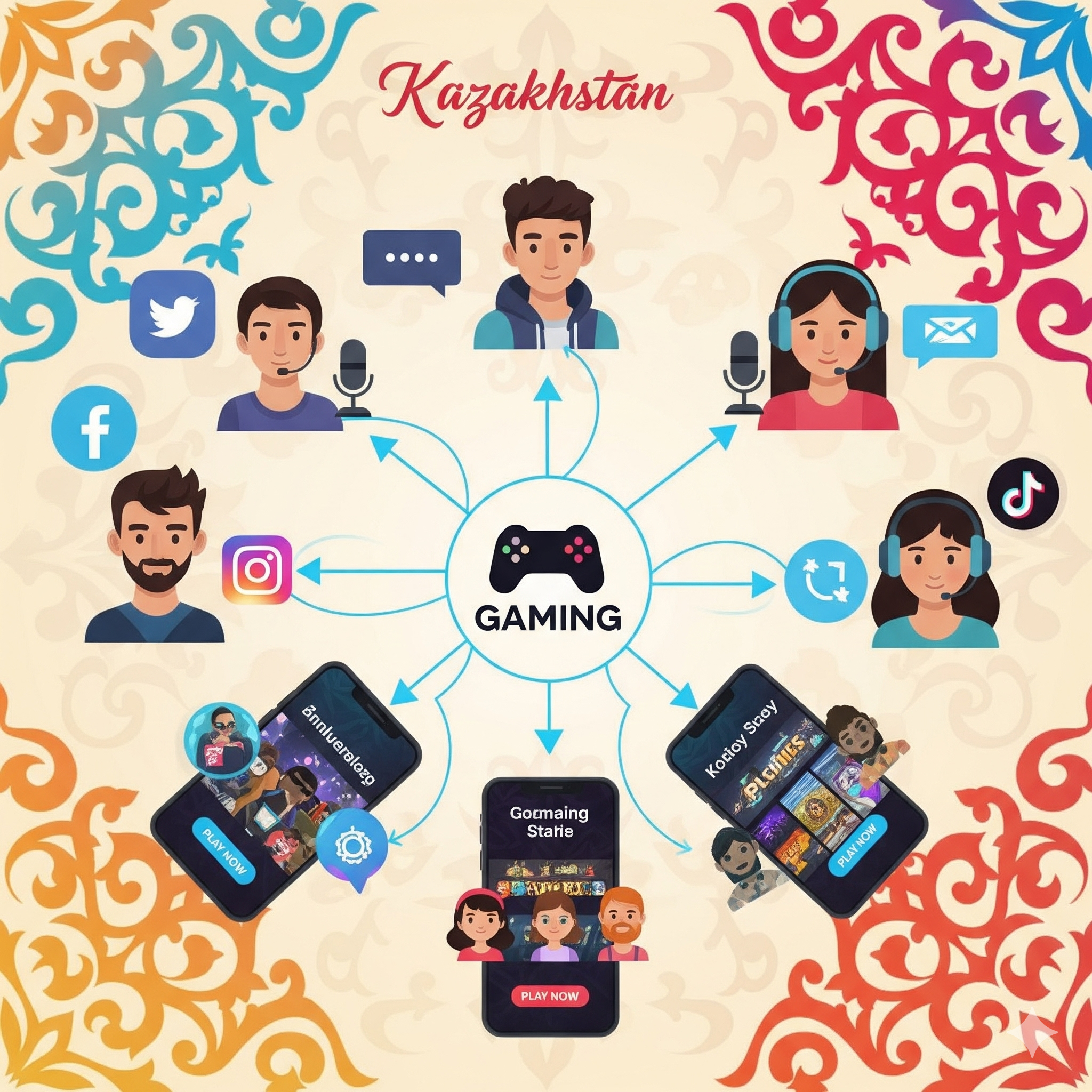 Эффективные каналы привлечения игроков в Казахстане