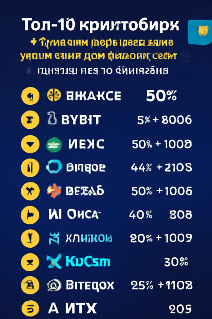 Топ-10 криптобирж с выгодными реферальными программами для Казахстана: обзор и реальные кейсы заработка