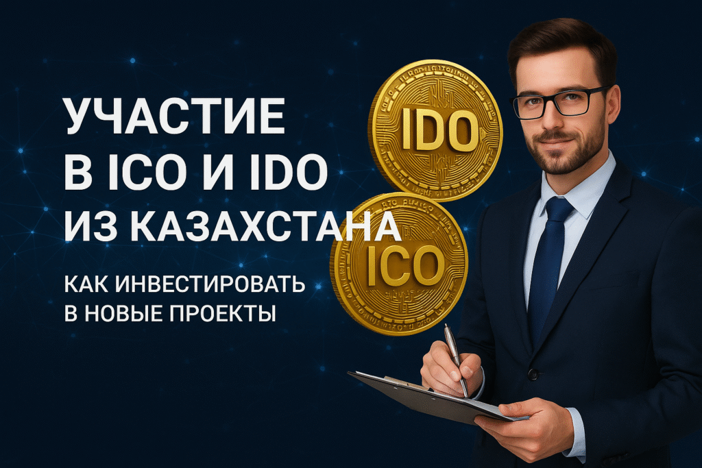 Участие в ICO и IDO из Казахстана: как инвестировать в новые проекты