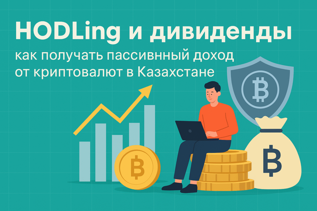 HODLing и дивиденды: как получать пассивный доход от криптовалют в Казахстане