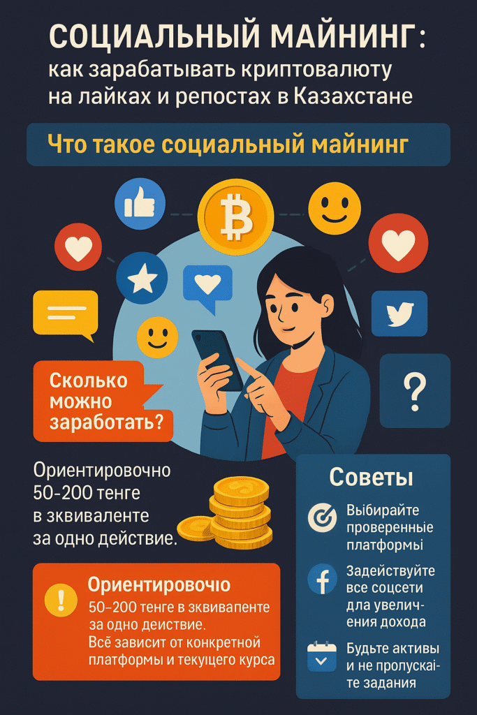 Стратегии заработка на социальном майнинге