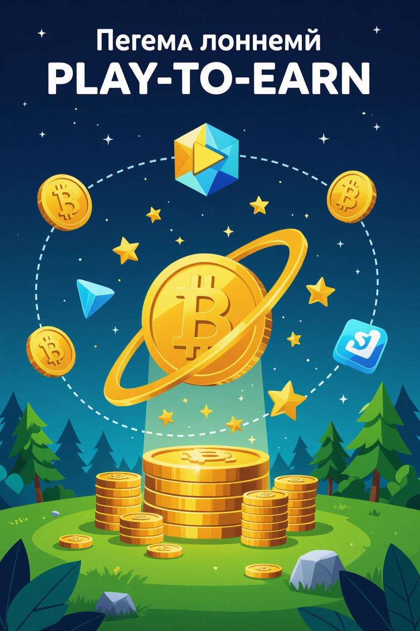 схема работы блокчейн игр play-to-earn