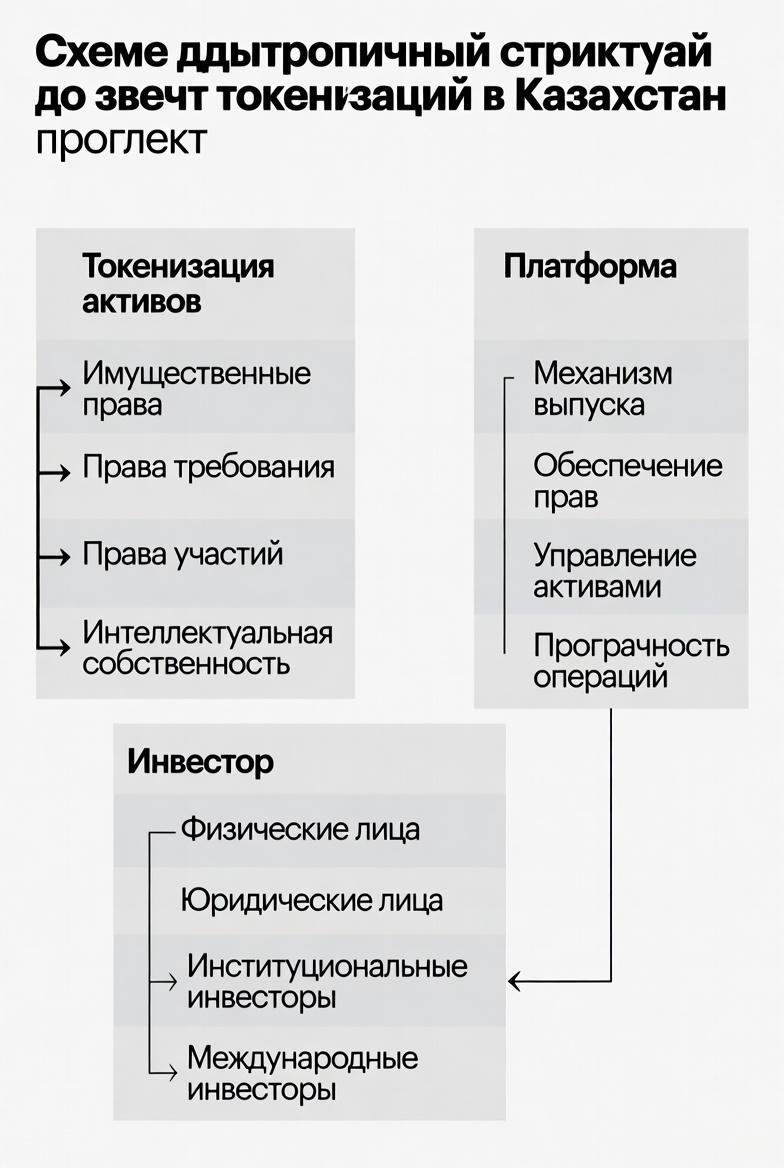 обзор платформ для токенизации в Казахстане